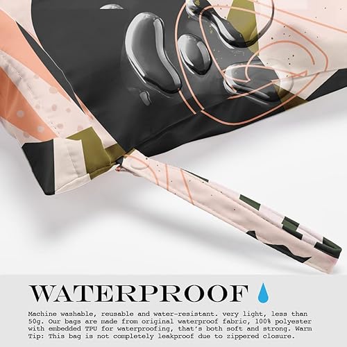 Miniatura 6 de Bolsa húmeda y seca para traje de baño, viajes, playa, piscina, cochecito, pañales, ropa sucia de yoga, gimnasio, bolsa de maquillaje, decoración de