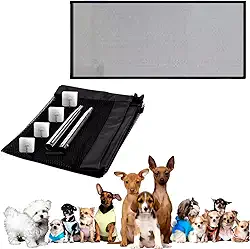 Tela Protetora Para Cães Pets Gatos Cachorros Porta Cercado Divisória Rede De Proteção Criança Parede Pet Porte Pequeno