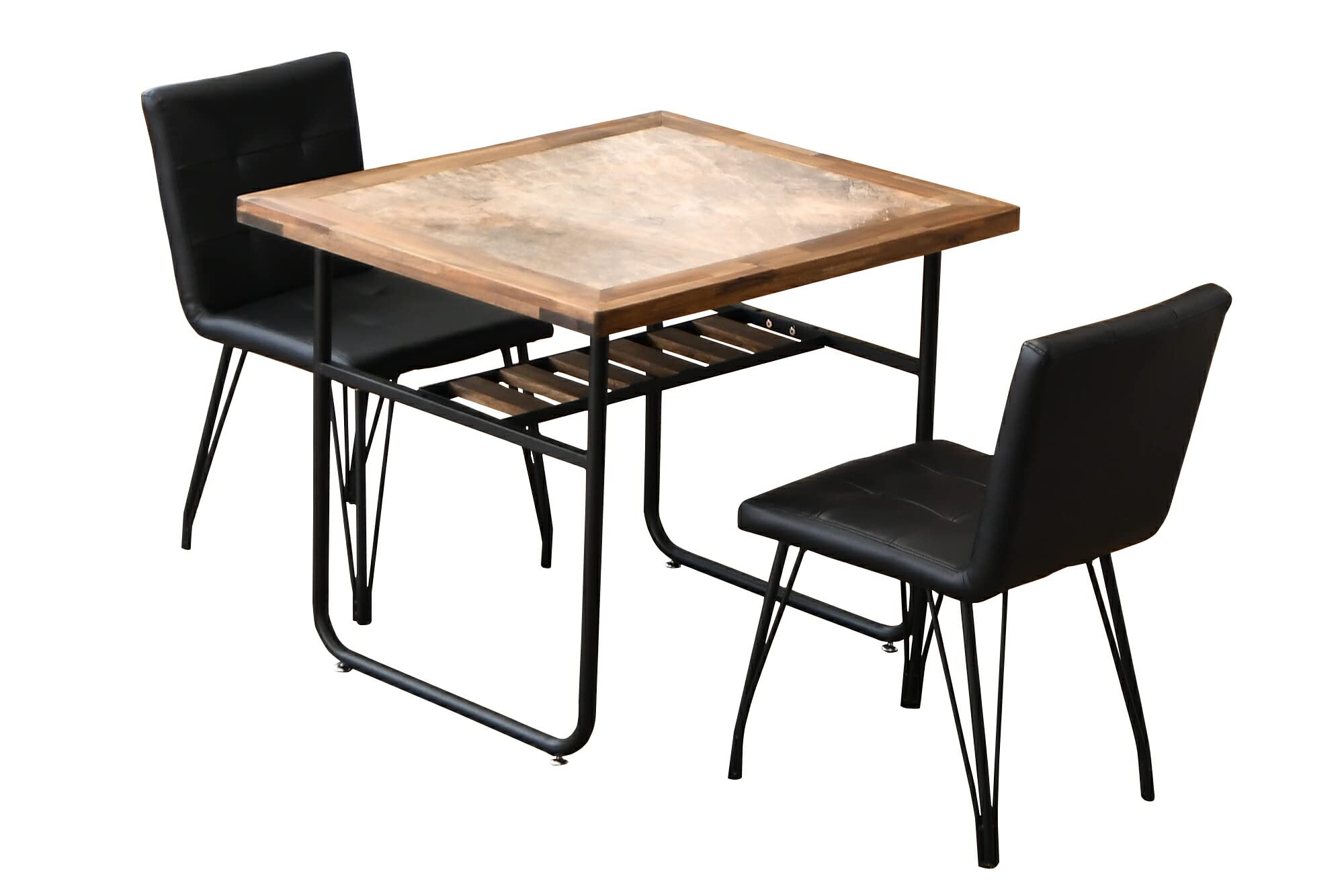 Amazon｜[Skovtree] ダイニングテーブル 高さ75cm 2人用 正方形