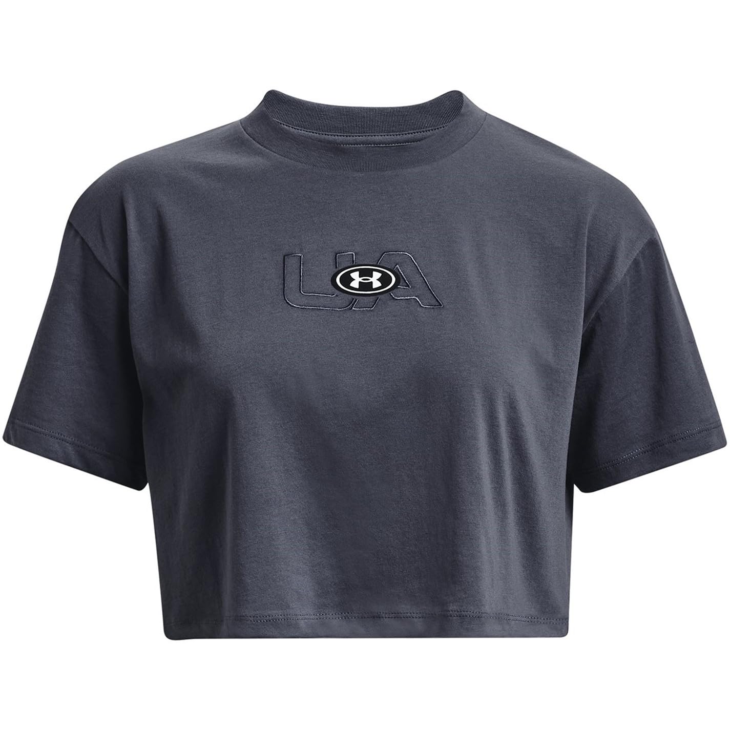 Kadın UA BRANDED LOGO CROP SS Tişört