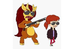 Show Your Rebellion with Our "Meet The Sexy Hormone Monstress" Decal