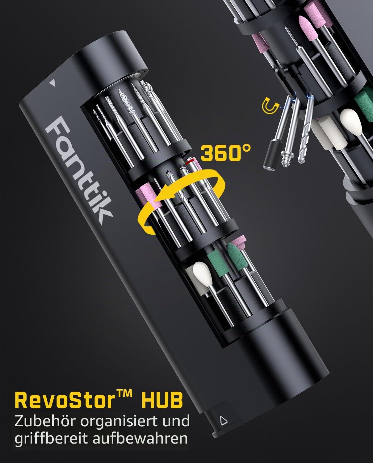 Fanttik F2 Master Mini Akku-Multifunktionswerkzeug & Fanttik F2 Pro Akku Multifunktionswerkzeug, starker Magnetmotor
