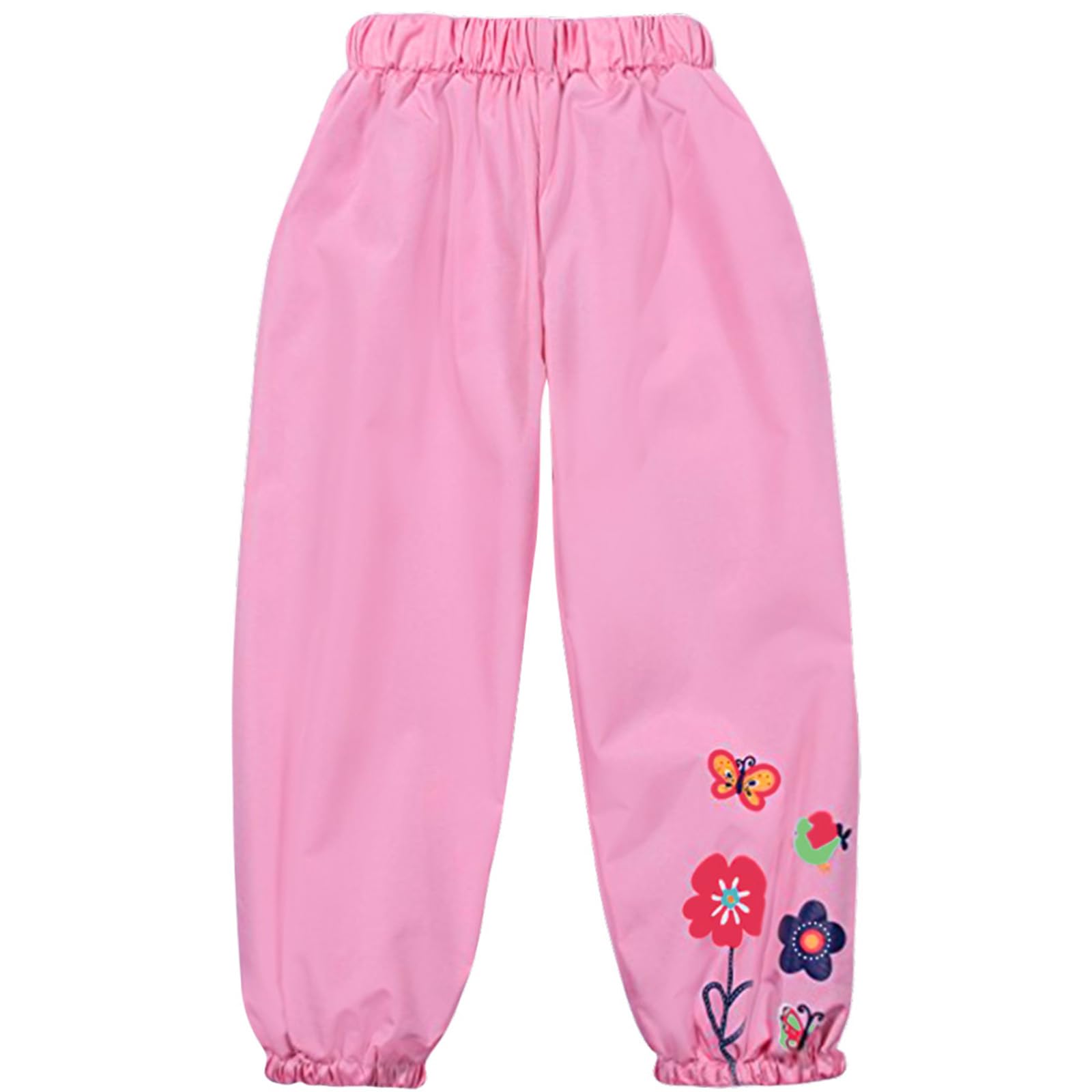 LZH - Chubasquero para niñas, impermeable, con capucha, chaqueta y pantalones, 2 piezas, conjunto de ropa para exteriores