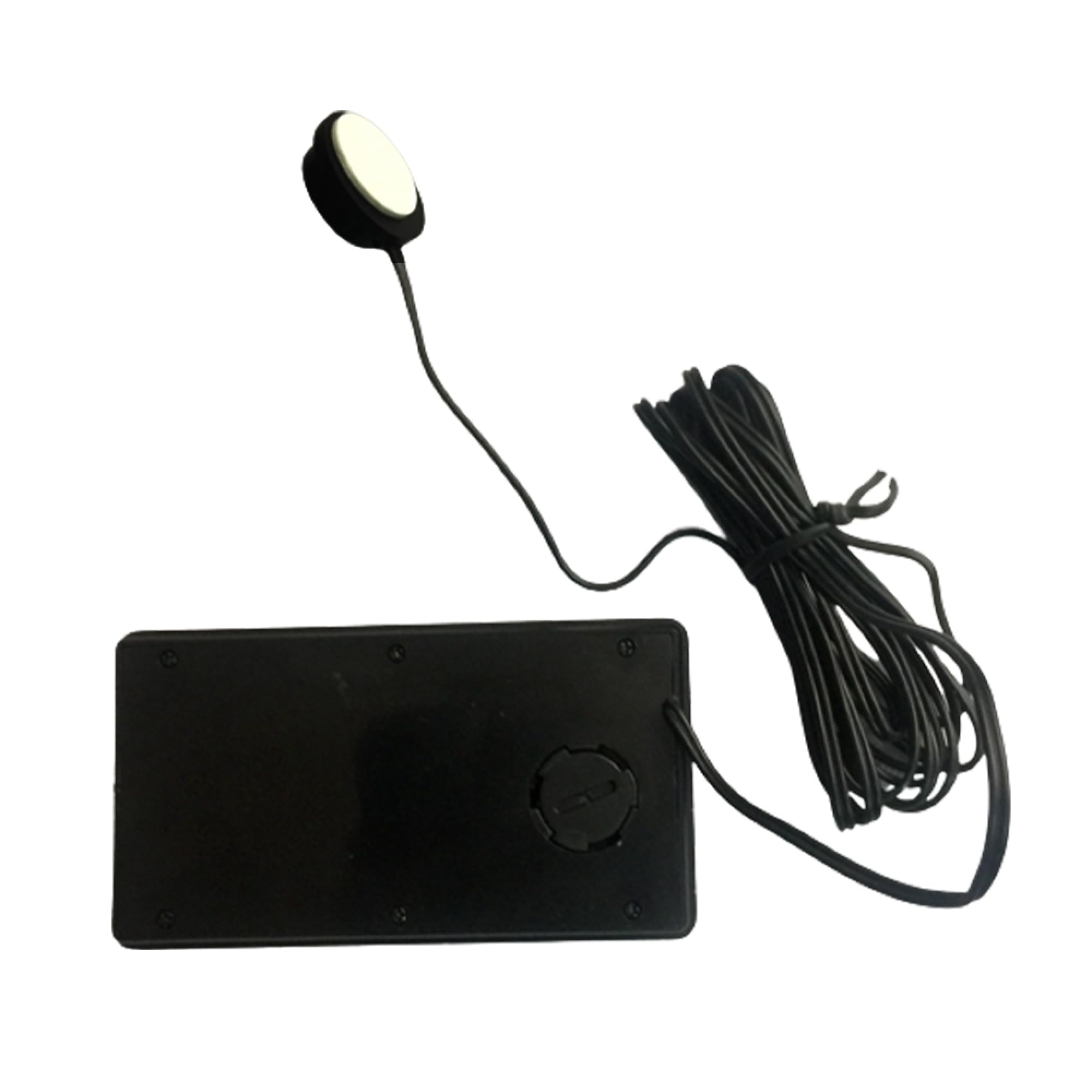 Riloer Mini Car Digital Thermometer, Fahrenheit or Celsius Meter Digital LCD Monitor for Inside and Outside, Maximum and Minimum Temperature Records, Easy to Read