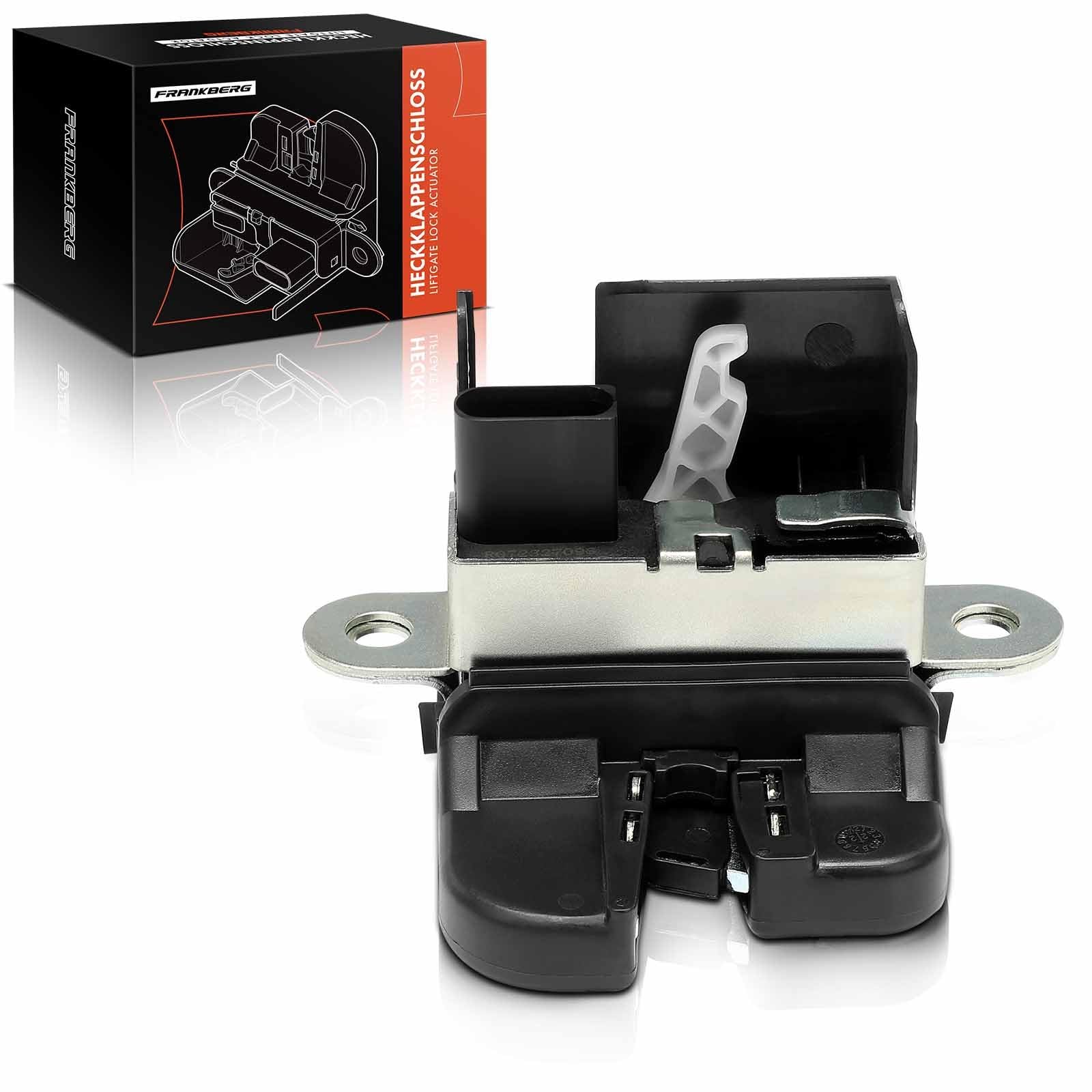 Frankberg Serrure de Coffre hayon Compatible avec Golf VI 5K1 Golf V 1K1 Golf Plus 521 5M1 Golf VI Variant AJ5 T.o.u.r.a.n 1T3 Remplacer# 1K6827505A