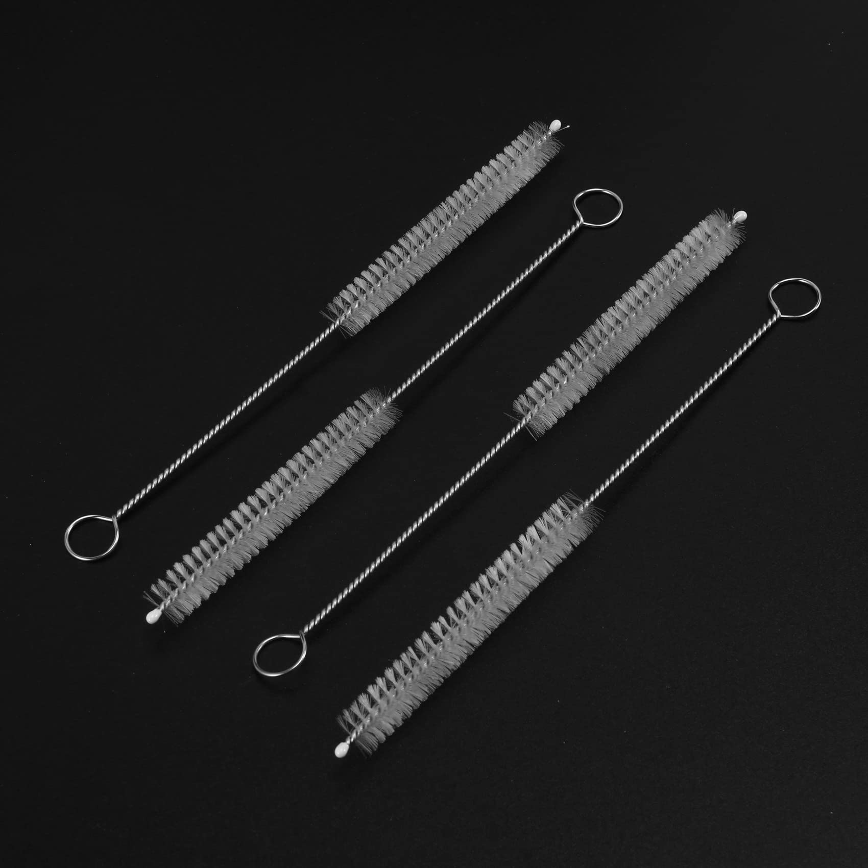 200 Stück 10 mm Durchmesser Chemie Reagenzglas Flasche Nylon Waschbürste Werkzeug