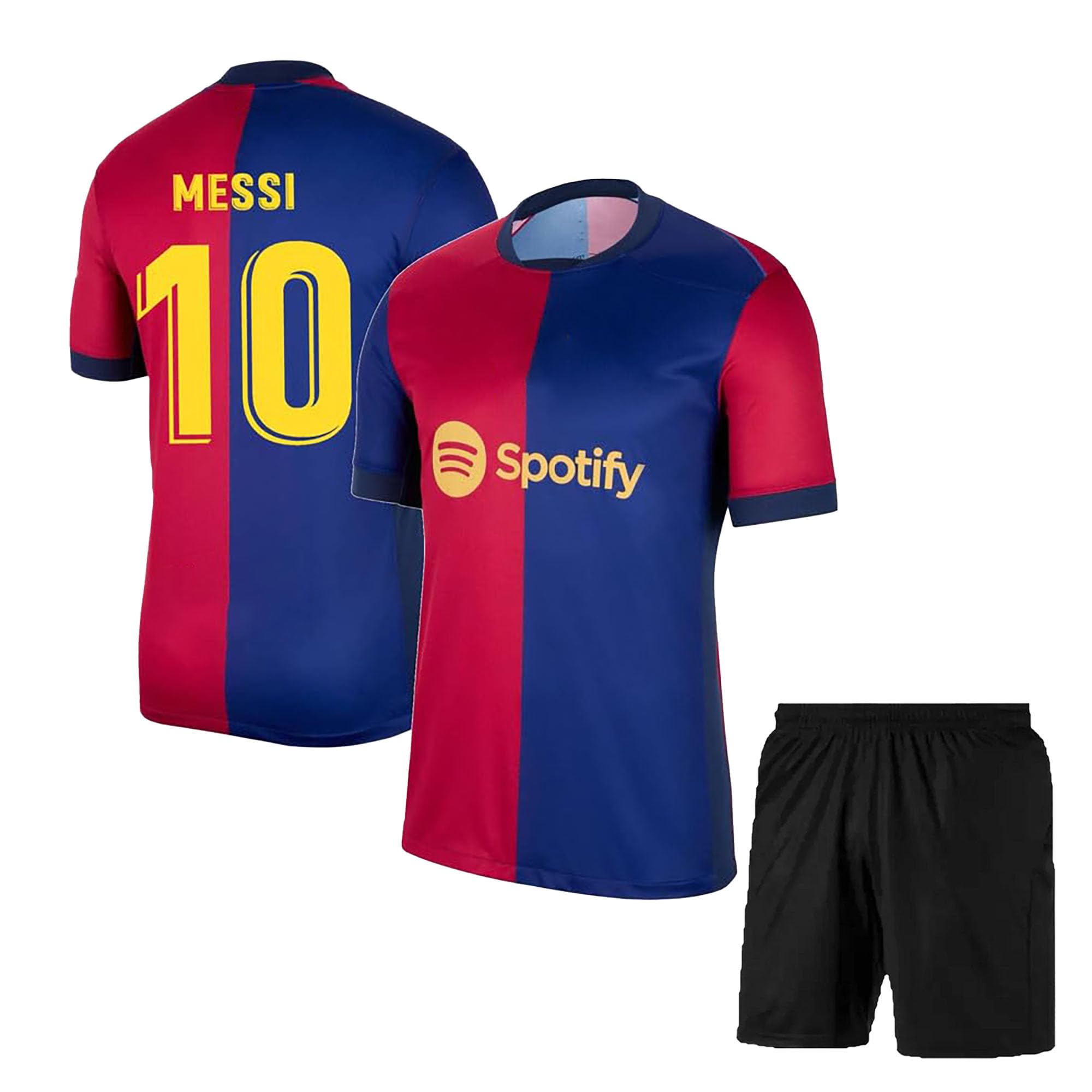 Sports Baarce Football Home Jersey with Shorts 2024/25 (Kid's, Boy's& Men)