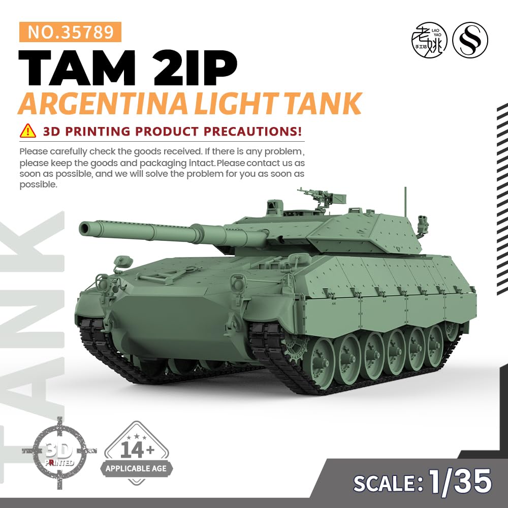 MRY-SFW SS35789 1/35 model wojskowy Argentyna TAM 2IP Light Tank