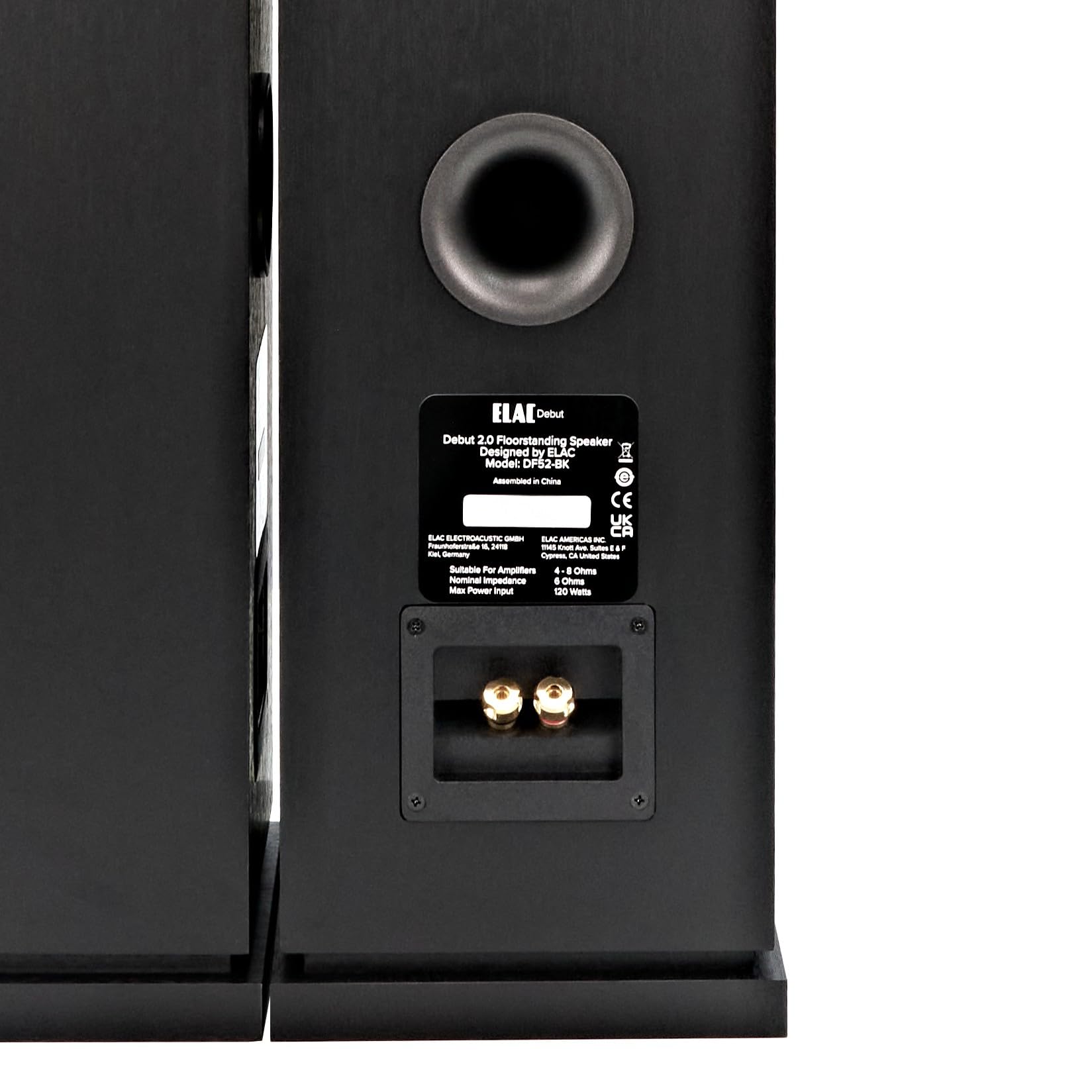Amazon.co.jp: ELAC Debut 2.0 F5.2 フロアスタンディングスピーカー
