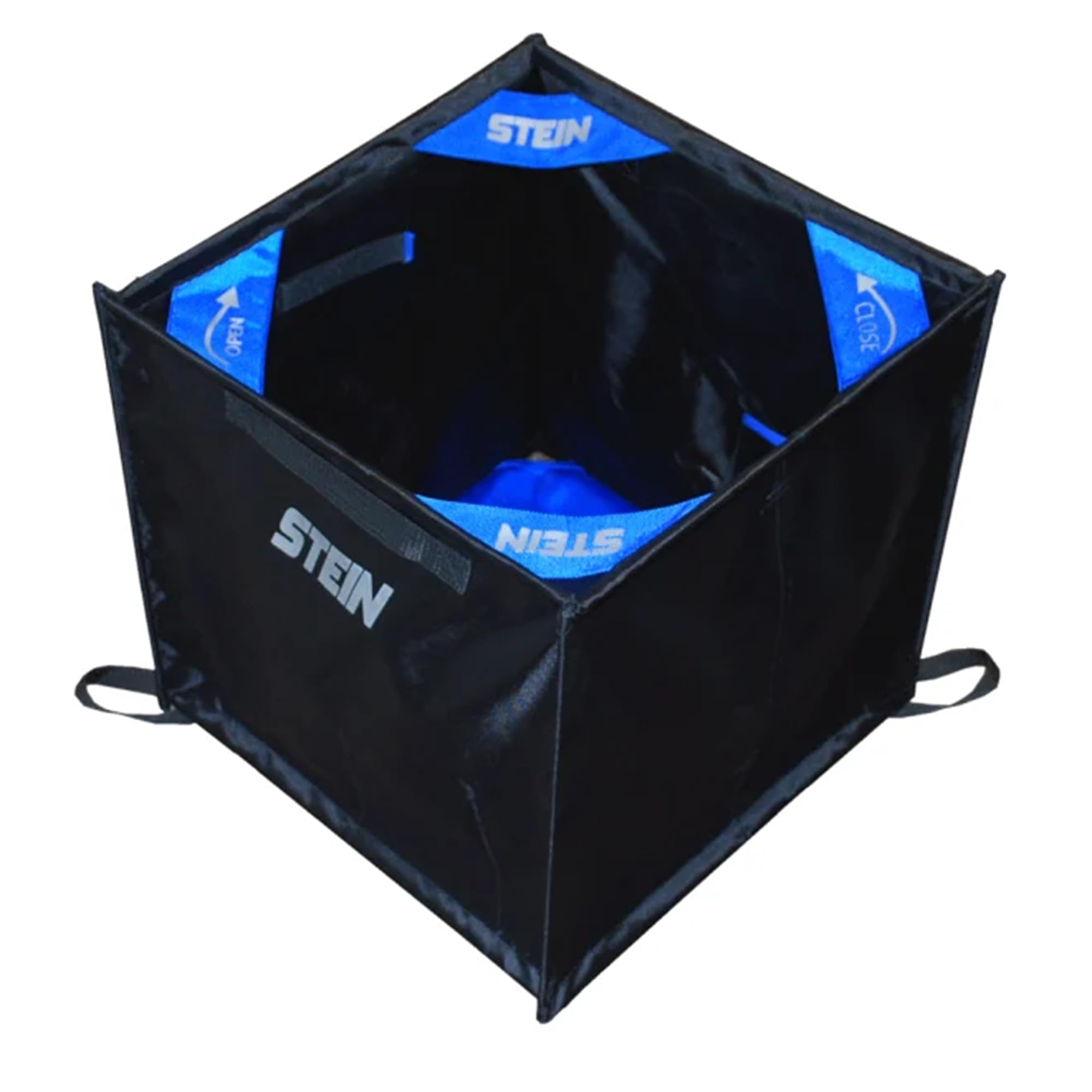 Stein Kit profesional de línea de lanzamiento con cubo plegable, línea de lanzamiento de 2 mm (naranja) y peso de lanzamiento de 340 g
