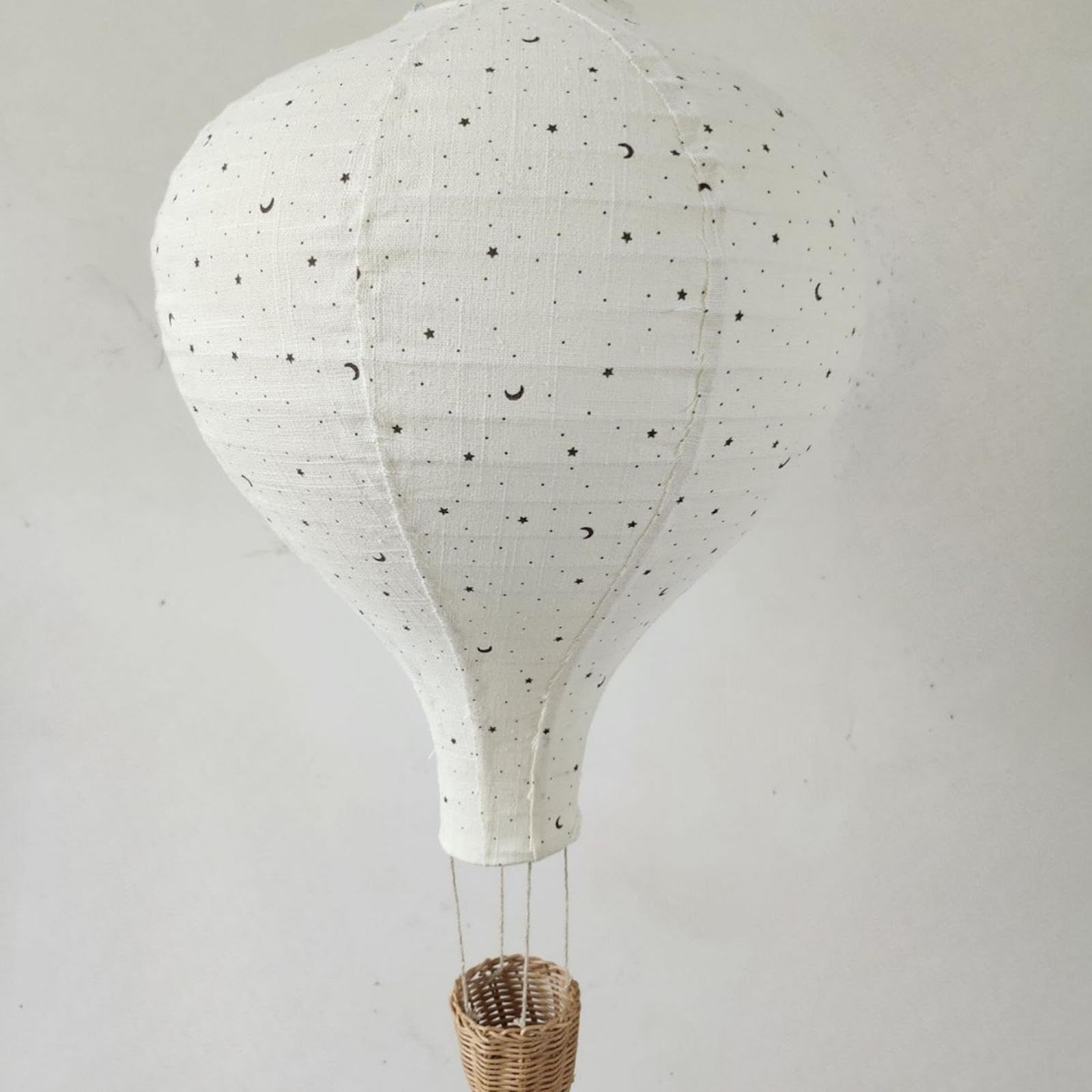 Farol Colgante con Forma de Globo Aerostático, Lámpara de Globo, Decoración Navideña.