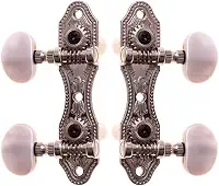 Rozini Cavaquinho 18 Dentes Cromado Branco Pino Grosso