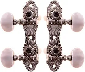 Rozini Cavaquinho 18 Dentes Cromado Branco Pino Grosso