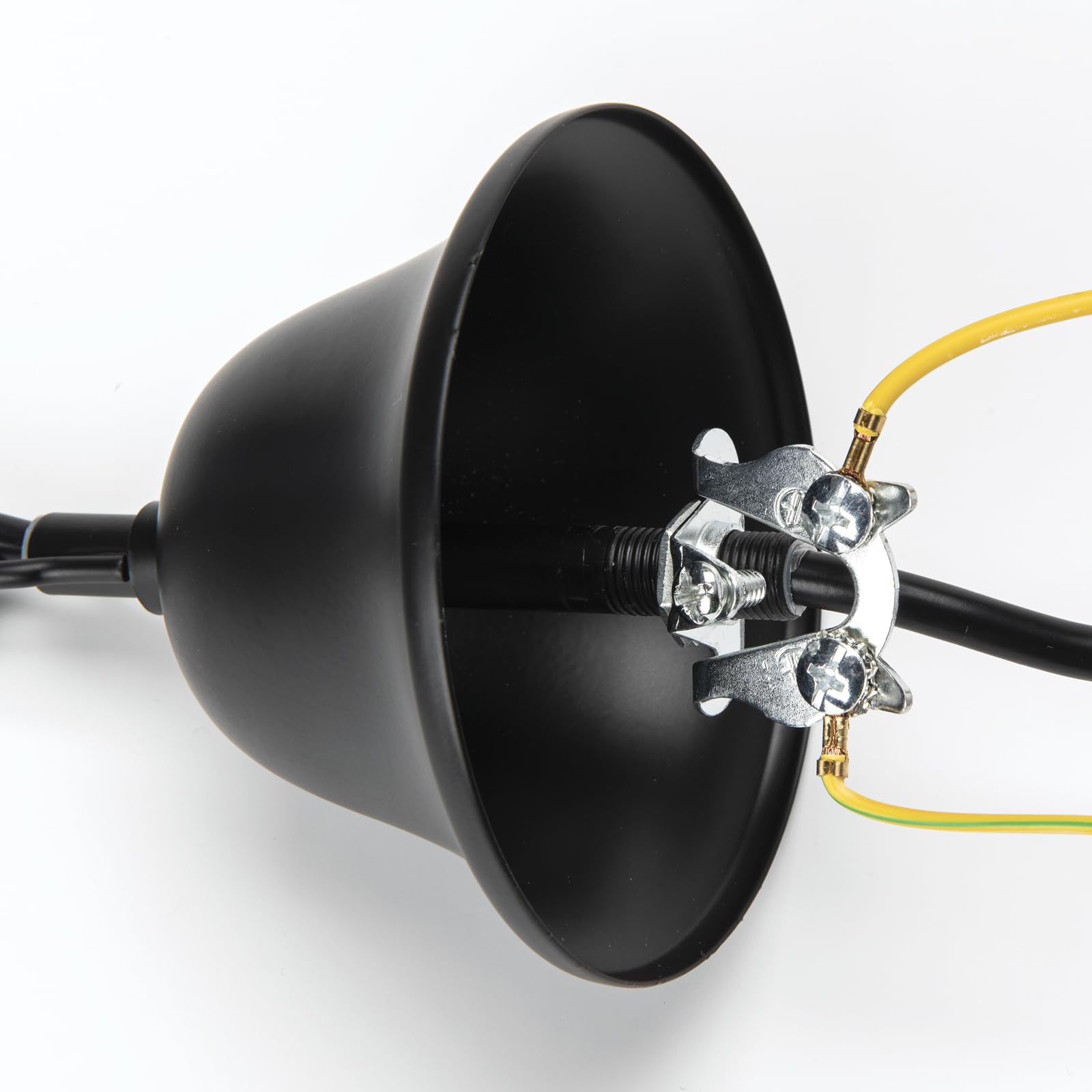 ORION LIGHTSTYLE Suspension de chaîne avec douille E27 - Anneau à vis - Suspension de lampe - Chaîne (noir)