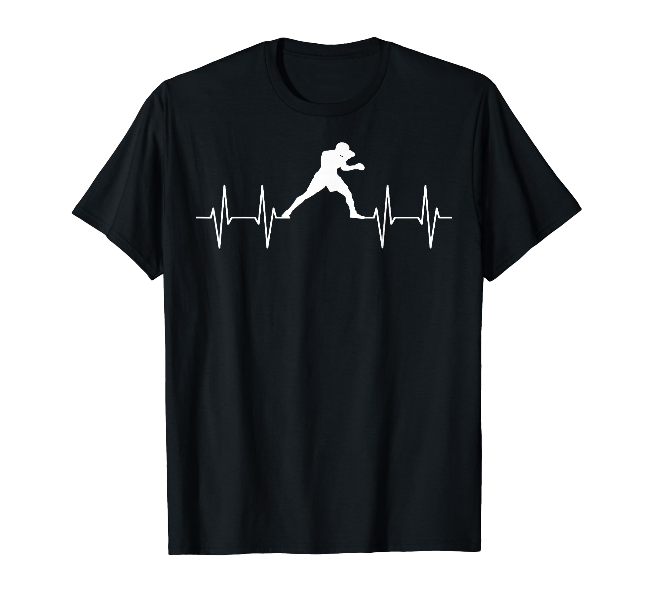 Parabolic ApparelHeartbeat Boxing Funny Boxer Gift Graphic T-ShirtOEKO-TEX STANDARD 100