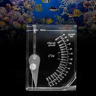 Medidor de sal de água do mar, dispositivo de medição de salinidade para aquário de água salgada e aquário