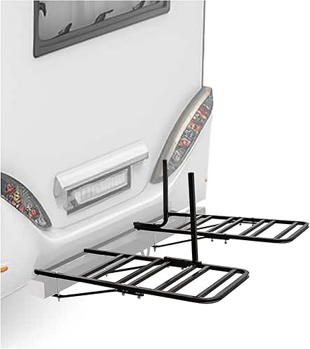 RV Camper Trailer Bicycle Carrier Rack RV Bumper Rack Mount