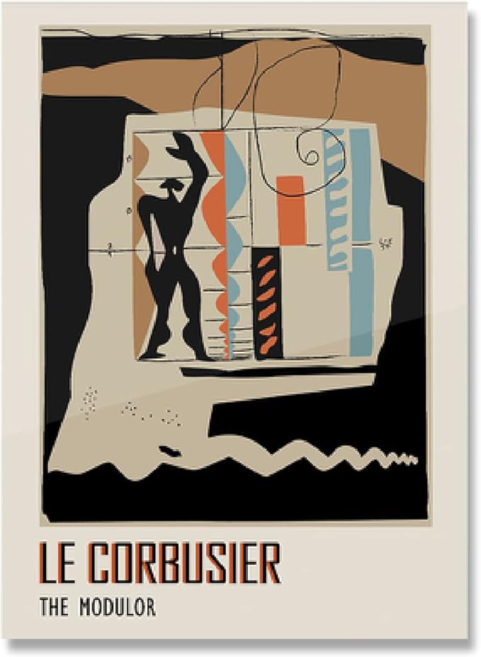 ☆*°ル・コルビュジエ アート ポスター 額縁付き☆*° www.poltekkes