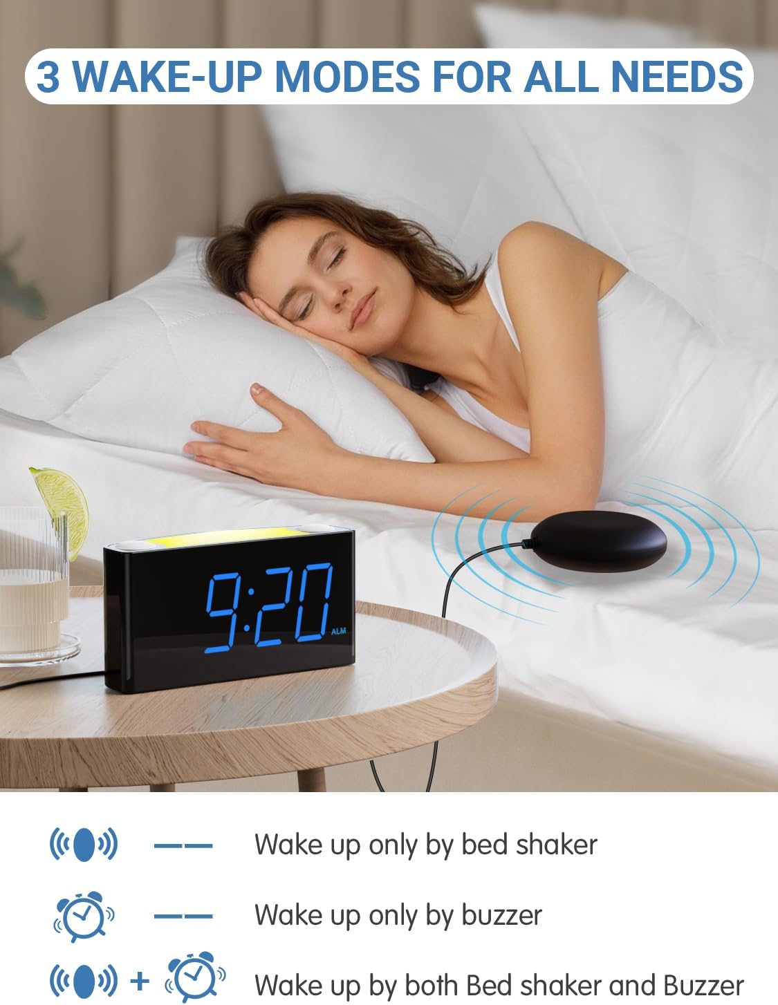 Wake Up Ready: The PPLEE Super Loud Alarm Clock Review for Heavy Sleepers & the Hearing Impaired