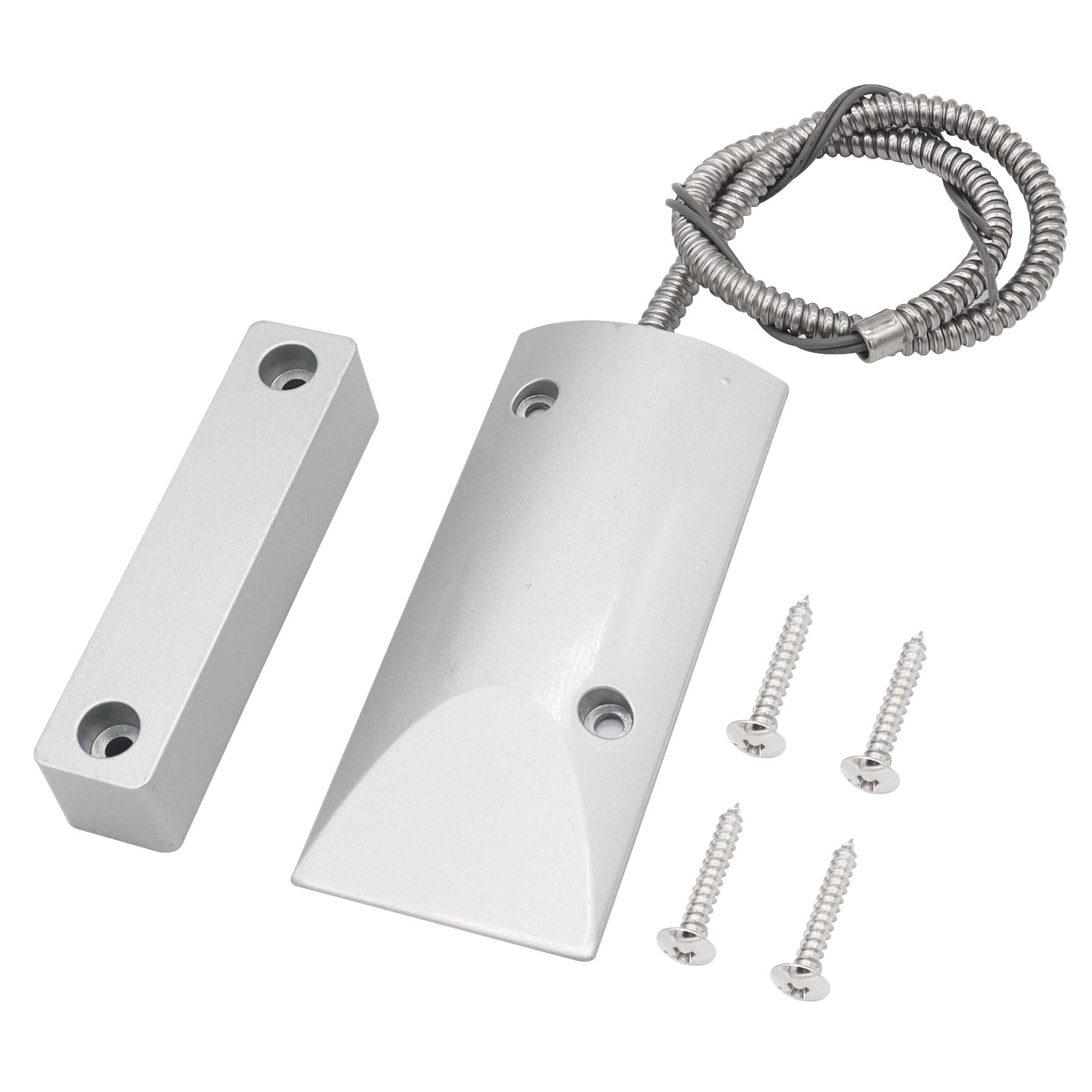 Magnetic Reed Switch, NO, 2 Wire, Zinc Alloy Sliver, OC-60