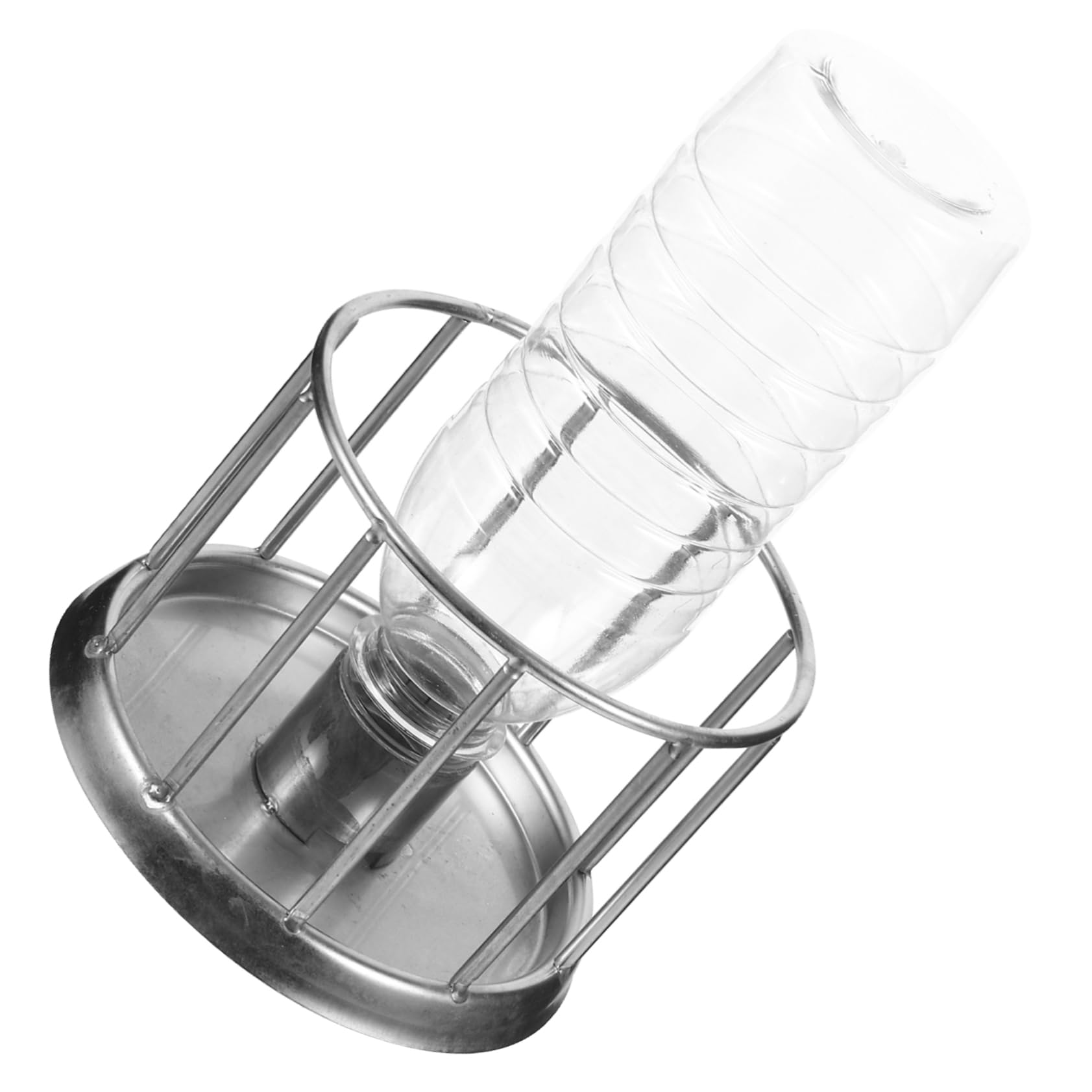 HANABASS 4pezzi Ciotola per Tartarughe Inossidabile Mini Multipurpose Reptile Water Feeding Dish per Terrari e Rettili Resistente e Facile