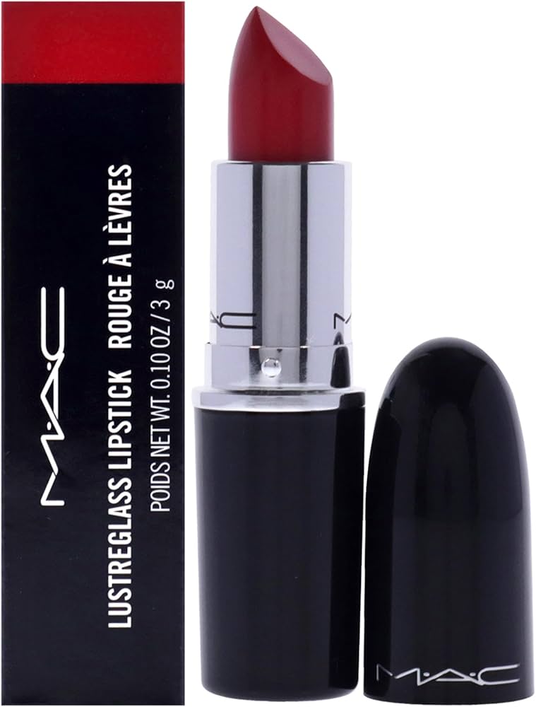 Amazon.com : MAC Lustreglass Sheer Shine Lipstick - Cockney