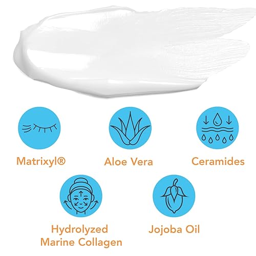 Miniatura 3 de Crema Facial Hidratante Día y Noche por atalcon péptidos Matrixyl 3000 Matrixyl synthe-6 Ceramida 3 Retinol ácido hialurónico y antioxidantesLa