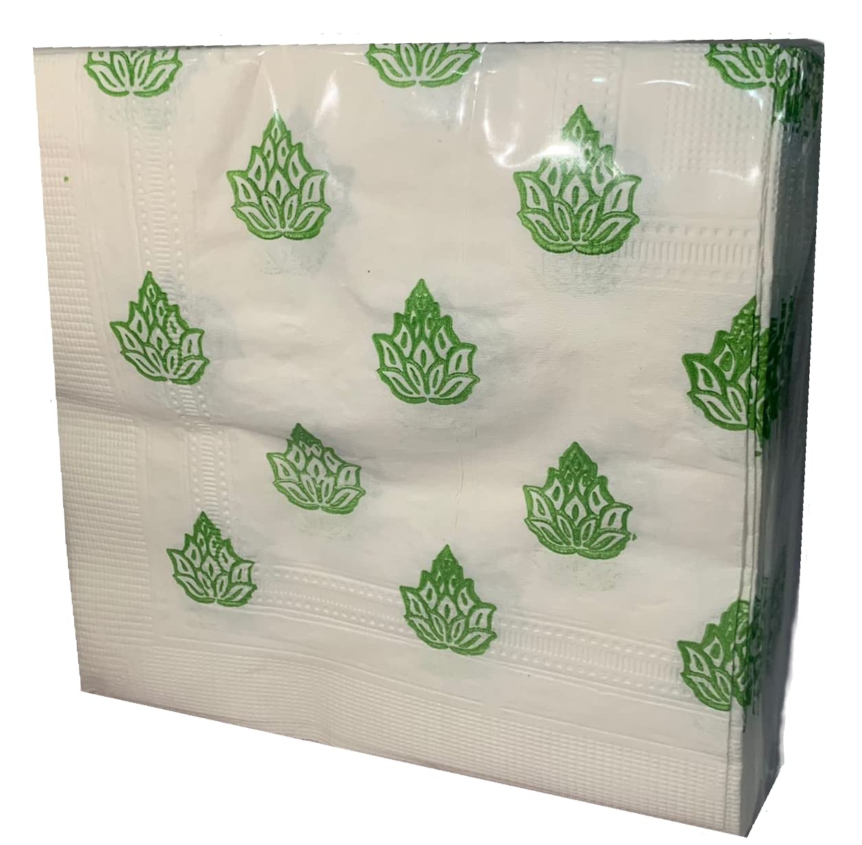 Magic Providers Soft Premium 2 Ply Tissue Paper Napkins Super Absorbent 33*33 cm Pack of 2 Printed Tissues (100 Napkins) | 2PLY Table Napkins | Anniversary Birthday Party | Event Essentials Assorted Print 1