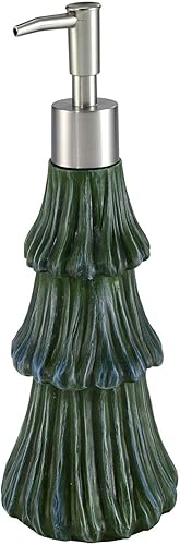 Avanti Linens - Dispensador de loción, accesorios de resina para encimera, decoraciones ideales para fiestas (Colección Árboles de Navidad)