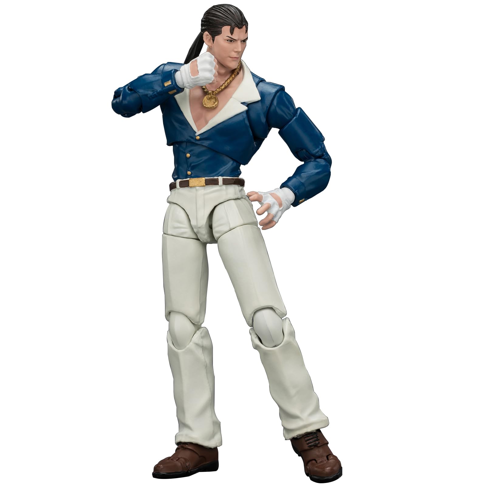 JOYTOY SNK KOF'98UM Art of Fighting Team Robert Garcia 1/18 Action Figure Collect And Display Model