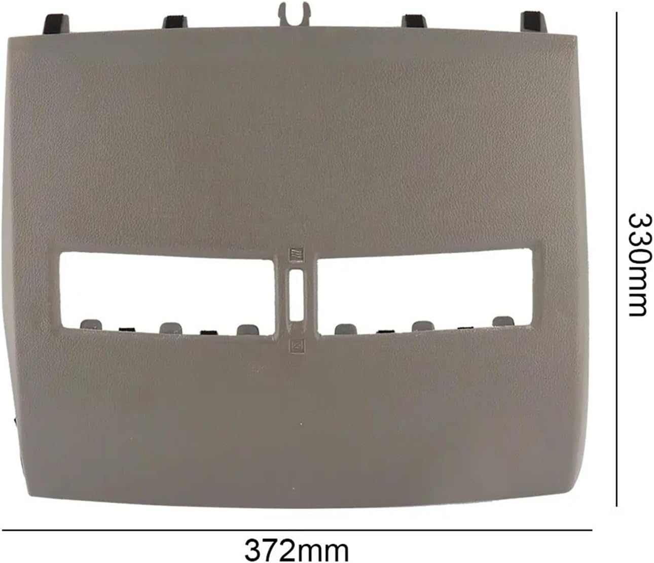 Car Instrument Panel Cover Air Conditioner Outlet Panel(Black)