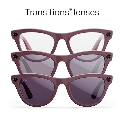 Miniatura 7 de Ray-Ban Meta (Gen 2), Skyler, Shiny Mystic Violet Smart AI Glasses for Men, Women — 2x Battery Life — 3K Ultra HD Resolution — 12 MP Ultra-Wide