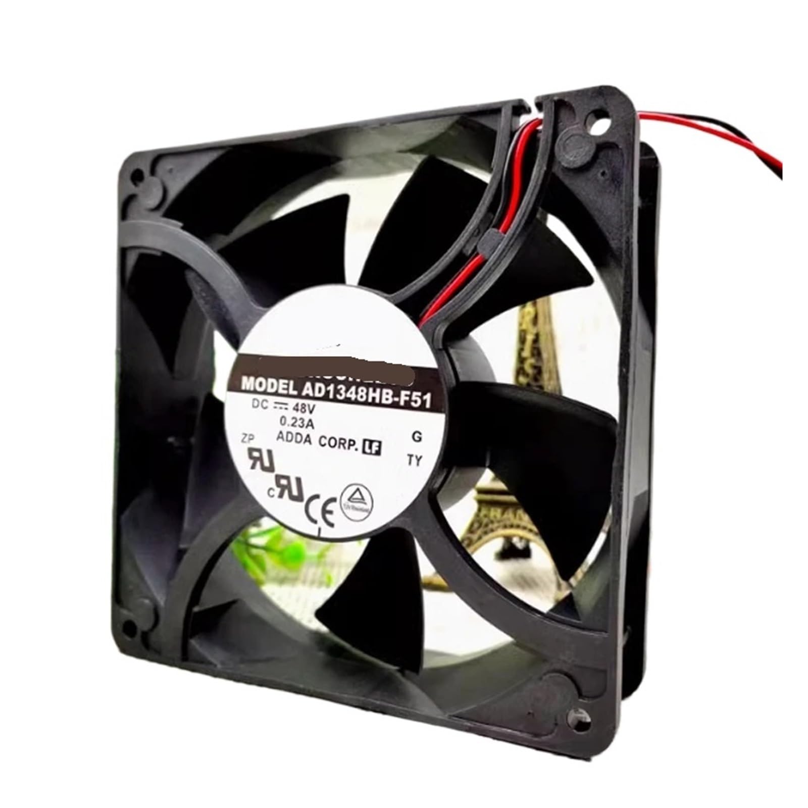 YMUGUEGH 127MM AD1348HB-F51 48V 0.23A 12738 127 * 127 * 38MM AXIAL FLOW COOLING FAN(3wire with deteciton)
