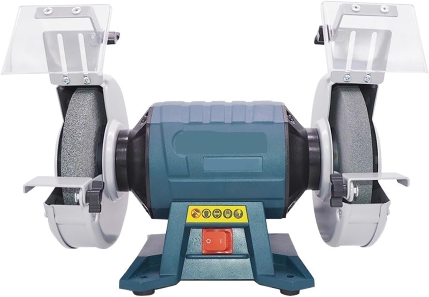 Electric Double-Wheeled Grinder Vertical Bench Table Metal Sharpener for Woodworking