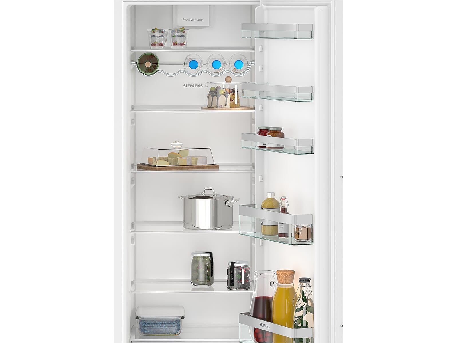 SIEMENS Réfrigérateur encastrable 1 porte KI81RVFE0, IQ300, 310 Litres, Pantographe