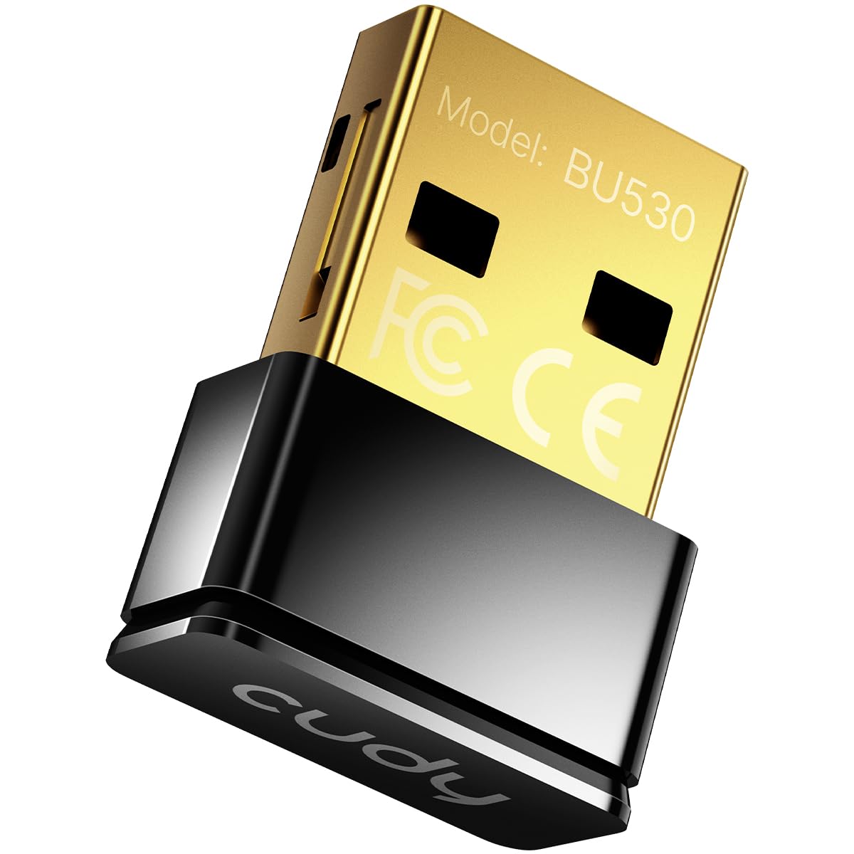 Cudy Adaptateur USB Bluetooth 5.3 Nano Plug and Play pour PC Windows 11/10/8.1/7