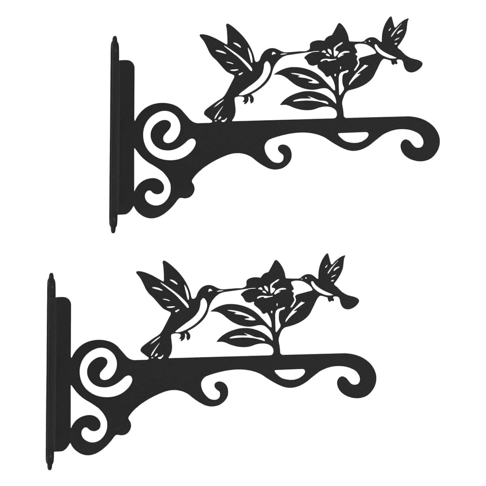 Uqezagpa Of 2 Practical Bird Wall Hooks for Hanging Plant Baskets Bird Feeders Wind Chimes Home or Garden Hangers Stainless Hooks
