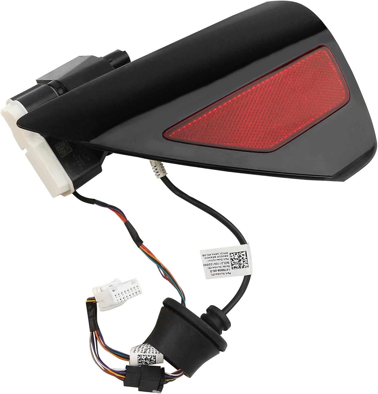 Rear Left Side Charge Port Door Cover Charging Port Cover Compatible with Tesla 2017-2023 Model 3 / Model Y Replacement 1525134-00-A, 1525134-00-C, 1476608-00-F, 148844-00-A