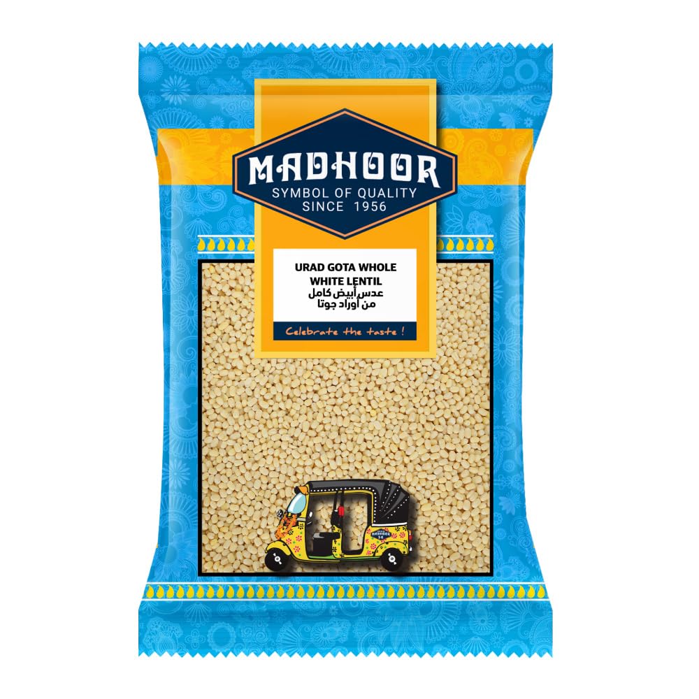 Madhoor Urad Gota Whole White Lentil 1kg