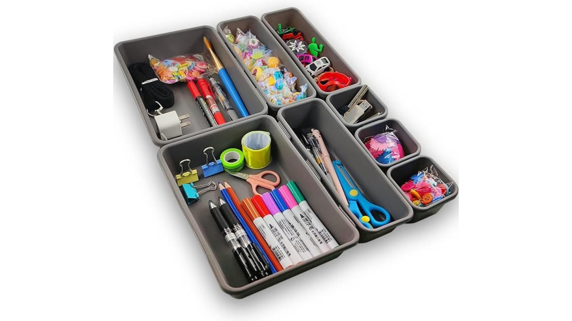 Vtopmart 10 Stücke Schminktisch Organizer Mit 4 Gr Produktbild-Vorschau 6
