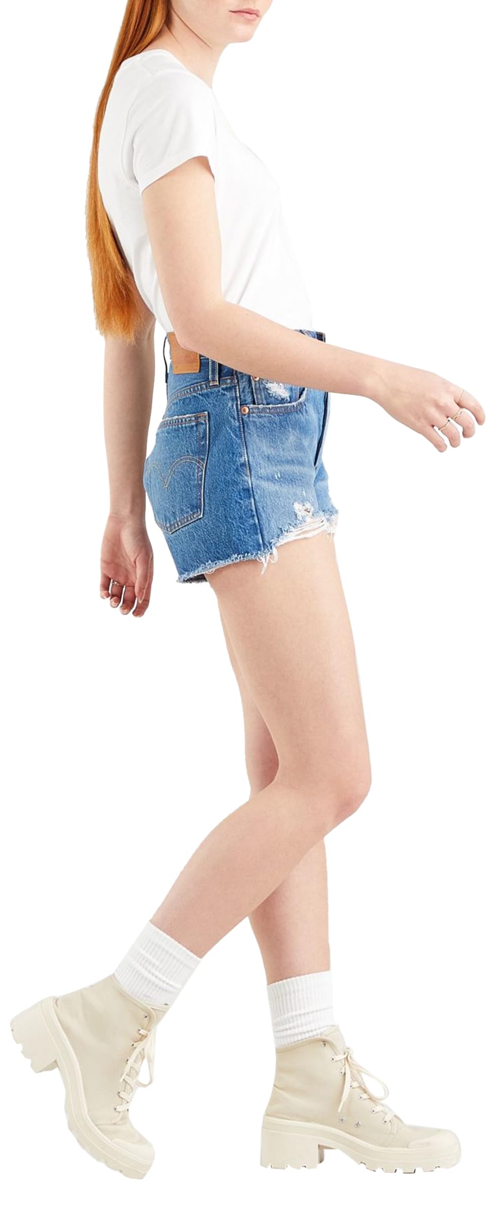 Levi's Damen 501® Original Shorts Denim Shorts,Oxnard Athens Mid Short,30W Ansicht 11