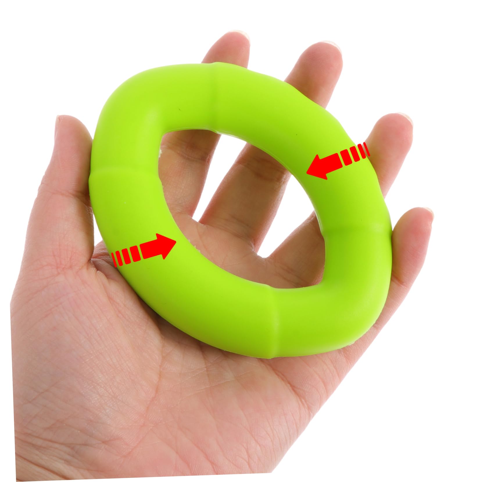 ibasenice 4pezzi Anelli Per Presa Manuale in Silicone Rinforzanti Per Presa Delle Dita Attrezzi Multifunzionali Per Esercizi Di Massaggio Alle Dita Dispositivi Per Riabilitazione Delle Mani