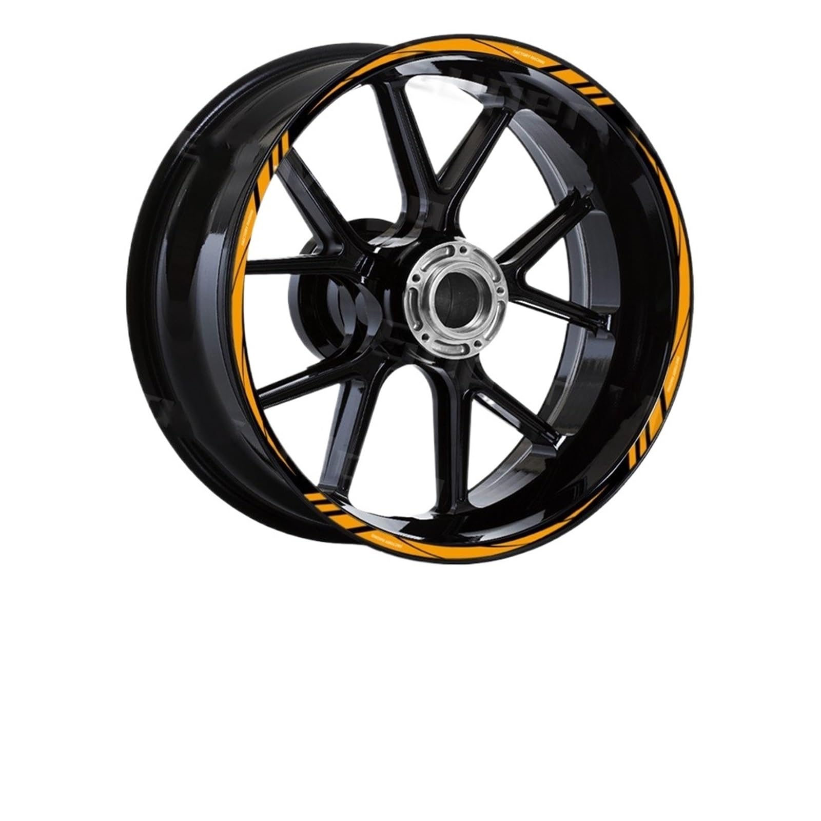 Naben-Aufkleber, Felge, 30,5 cm, 33,5 cm, 35,6 cm, 38,1 cm, 40,6 cm, 43,2 cm, 45,7 cm, reflektierender Motorrad-Felgenaufkleber, Radnabenstreifen, Reifenaufkleber, Streifenband (38,1 cm 02)