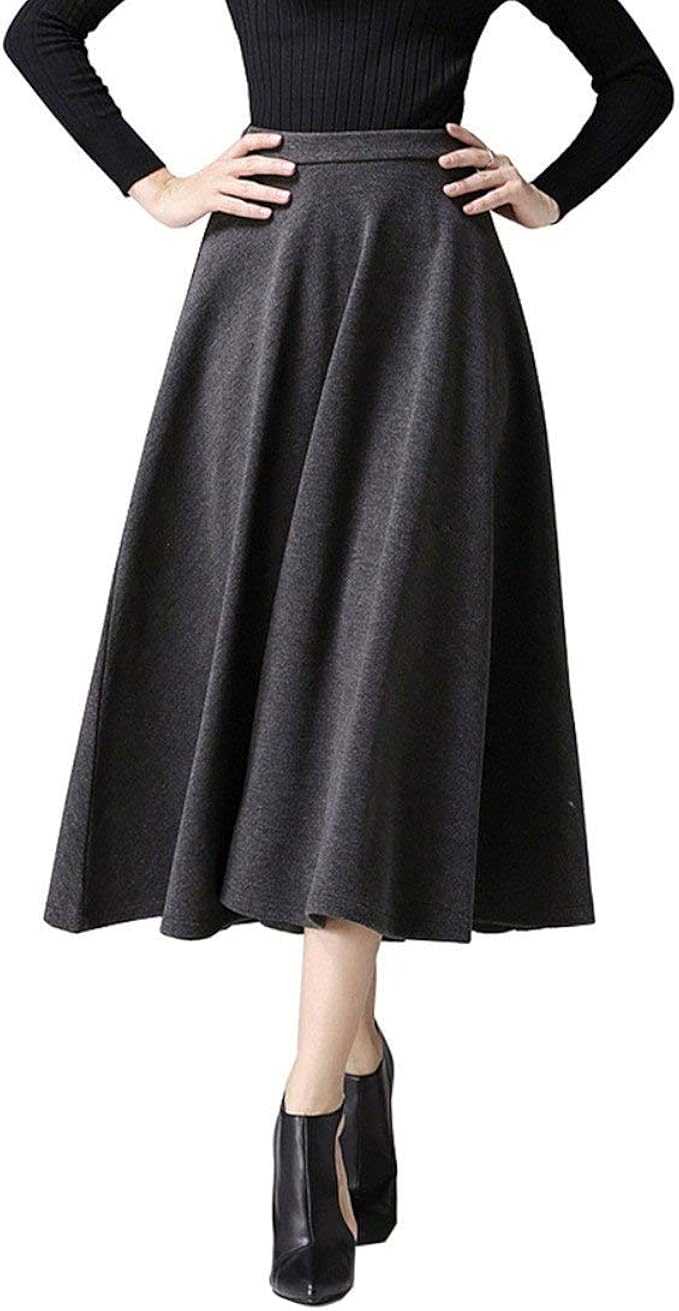 Boho Sommerrock Damen - Gedruckter Plissee Rock Mit Hoher Taille