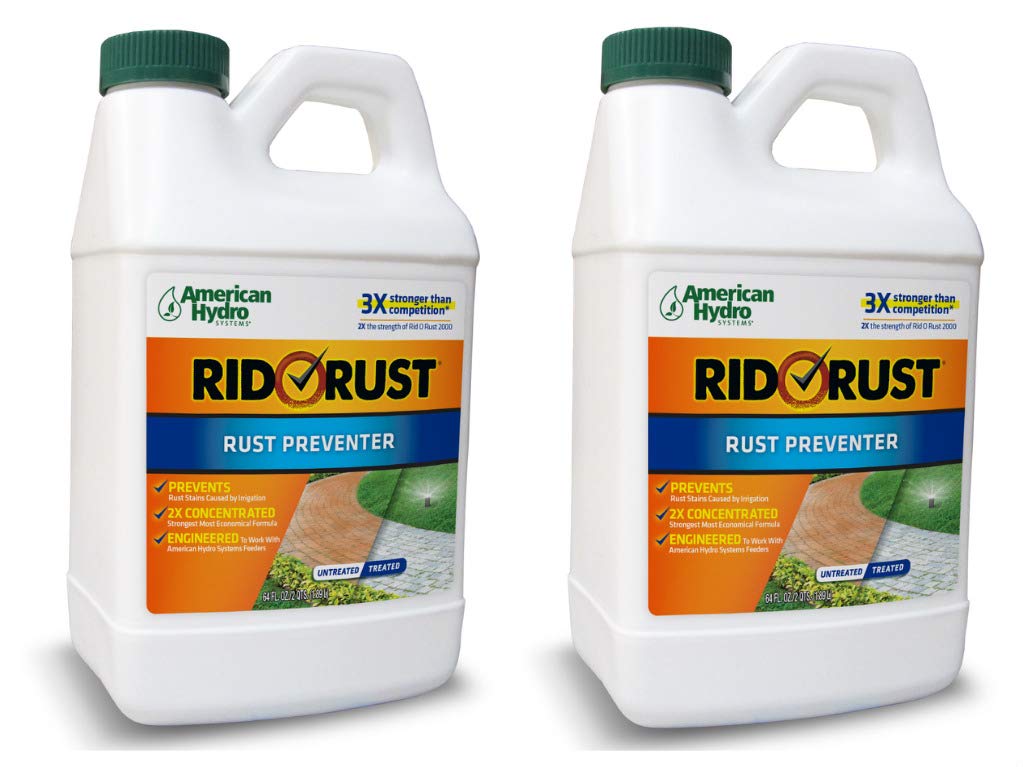American Hydro Systems RR1 Rid O' Rust 2X - Preventivo de manchas (2 unidades, 1/2 galón)