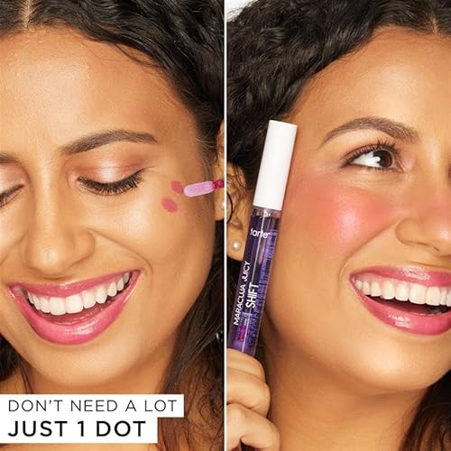 Lip & Cheek Color Tint, pH Reactive Shade, Juicy Finish, Hyaluronic Acid, Vegan (Grape, .21 oz) - Image 3