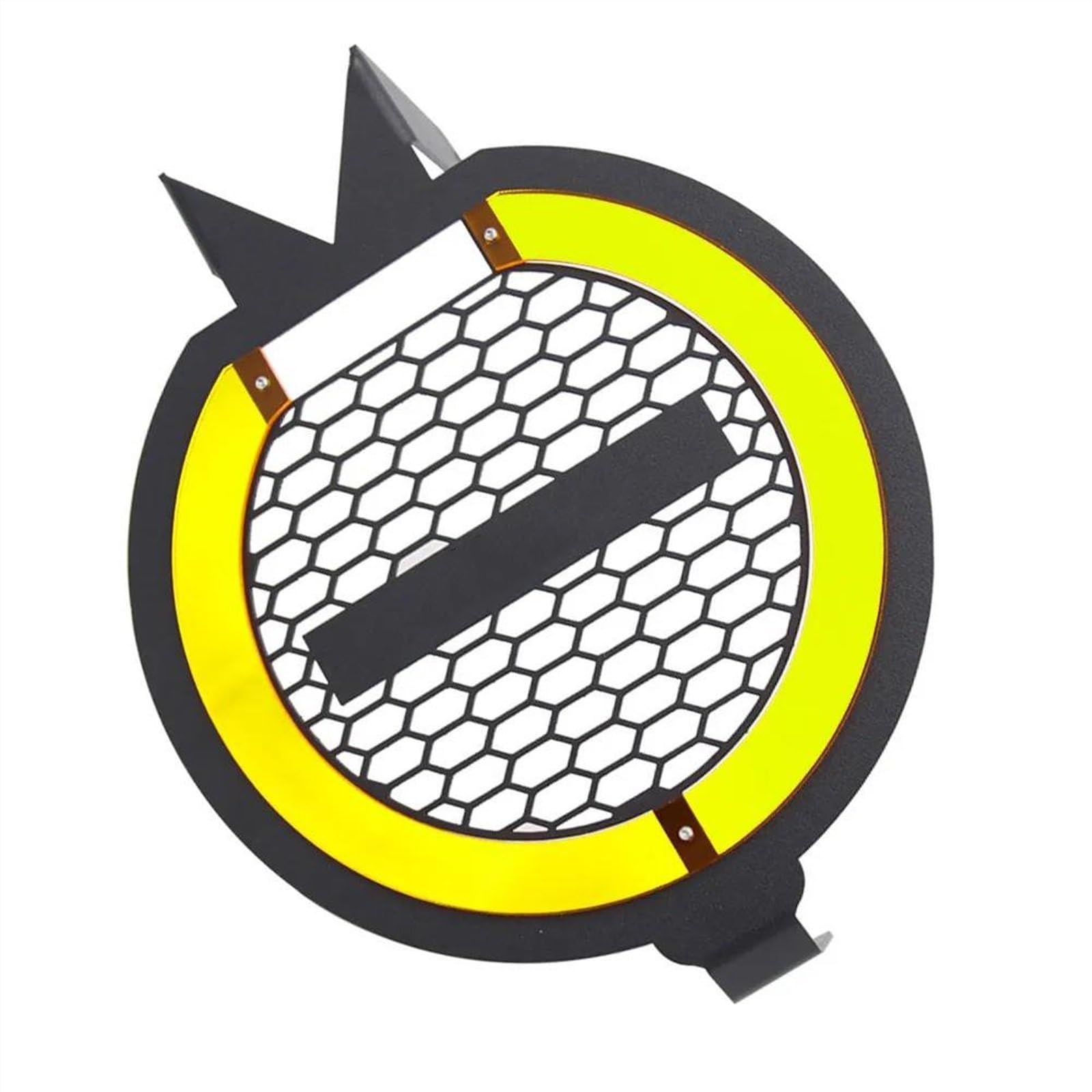 Scheinwerfer Abdeckung Motorrad Front Scheinwerfer Schutz Kopf Lampe Abdeckung Schild Schutz Gekühlt Für H-ONDA CB650R CB 650R CB1000R CB 1000R 2019 2020(Yellow)