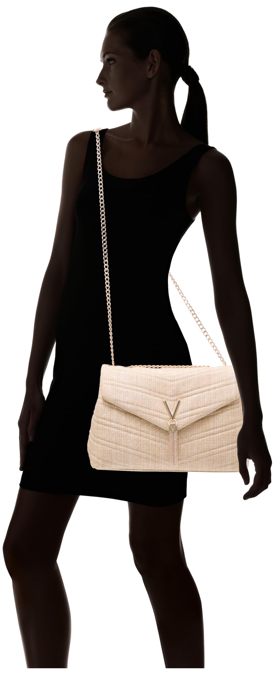 Valentino, FLAP BAG, PRIVILEGE NATURALE, TALLA UNICA
