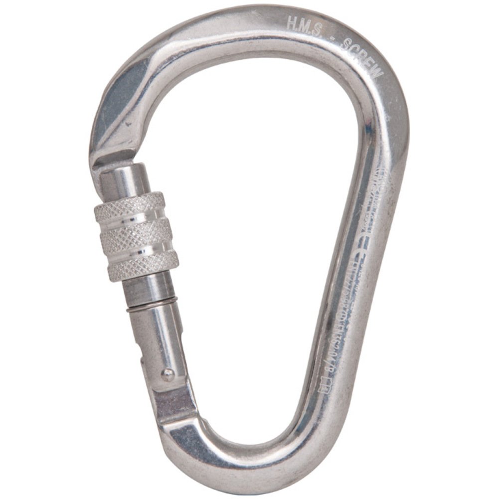 Kong Carabiner HMS Classic Screw Sleeve, Polished