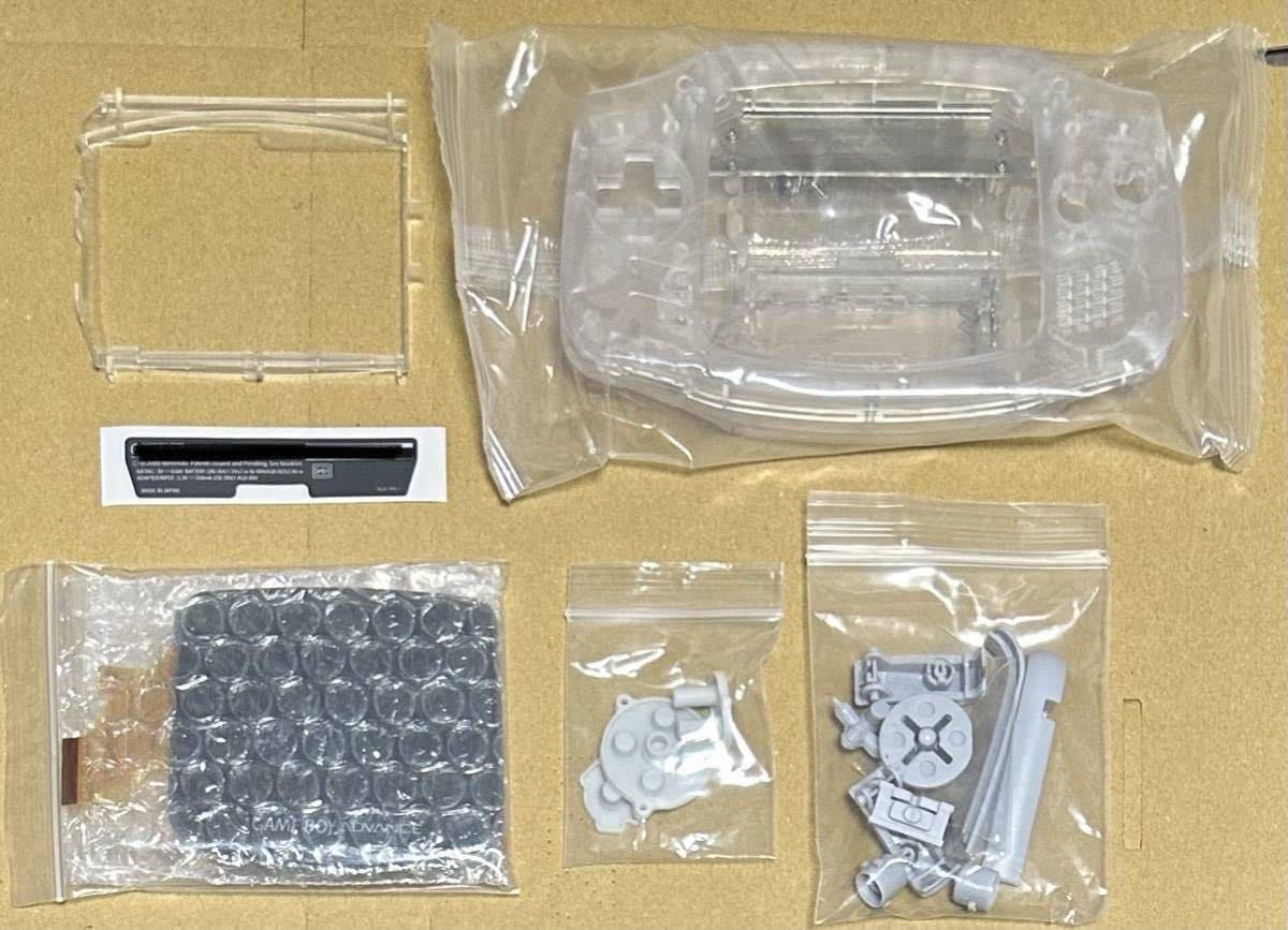 ゲームボーイアドバンス - 3.0 INCH IPS AGB LAMINATED HOUSING KIT白 3.0 Inch IPS AGB Laminated Kit – FunnyPlaying